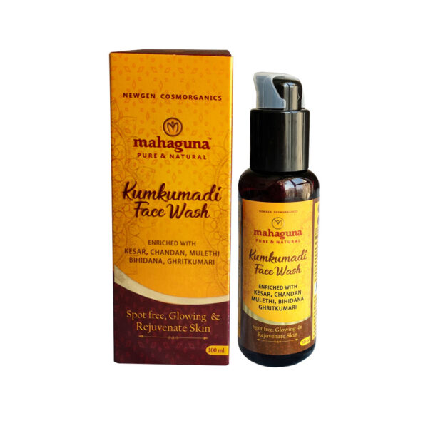 Mahaguna Pure & Natural Kumkumadi Face Wash