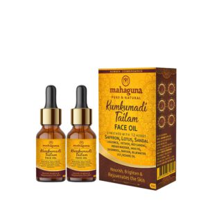Buy 2 Pack Ayurvedic 30 ml Kumkumadi Tailam Face Oil at best price online